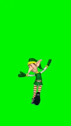 Dancing elf
