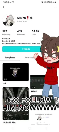 GOOOO HES THE BEST