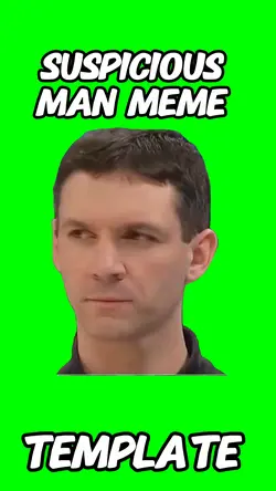 Suspicious man 