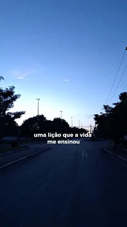 lição da vida