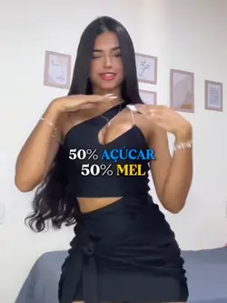 50% açúcar,50% mel🍯