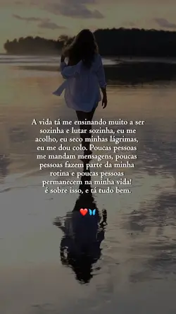 Vida tá ensinando 