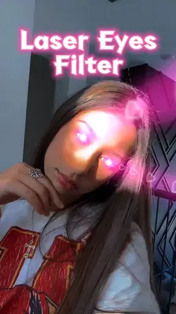 Laser Eyes Filter 😍