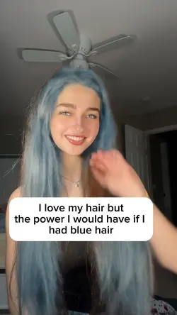 Blue Hair Filter 🩵