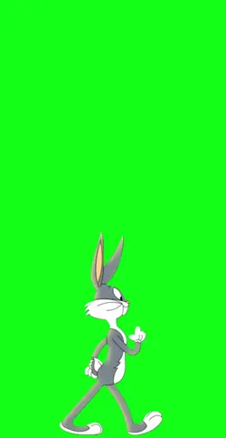 bunny green screen