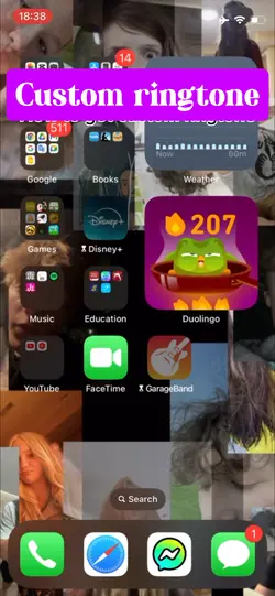 Custom ringtone