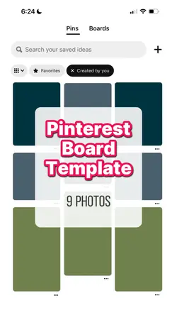 Pinterest Template
