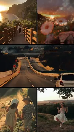 5 videos collage…