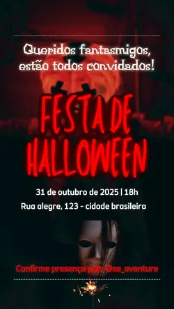 CONVITE HALLOWEEN 