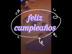 feliz cumpleaños 