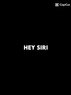 hey siri