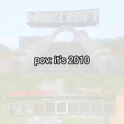 pov: it's 2010