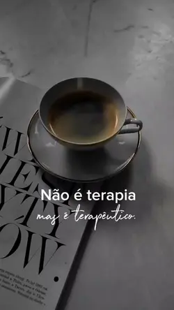 Não é terapia mas 