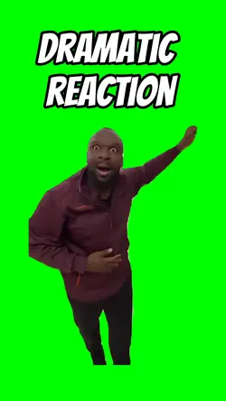 Dramatic reaction 