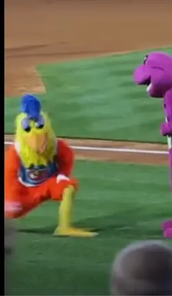 barney goes god mode