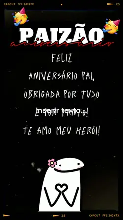 Feliz aniversário