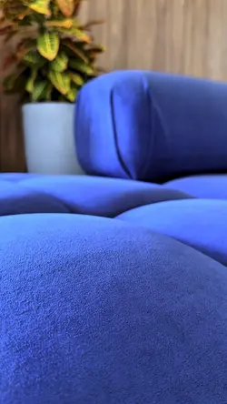 Sofá azul 🛋️