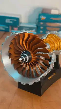 Model Jet engine 