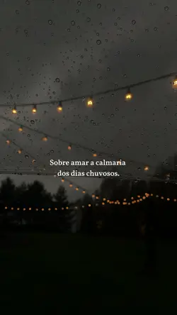 CHUVA=CALMARIA