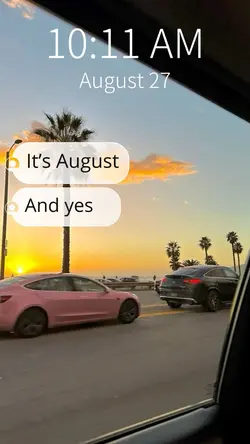 It’s August and yes