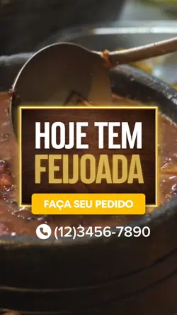 hoje tem feijoada 