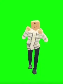 Green screen Roblox 