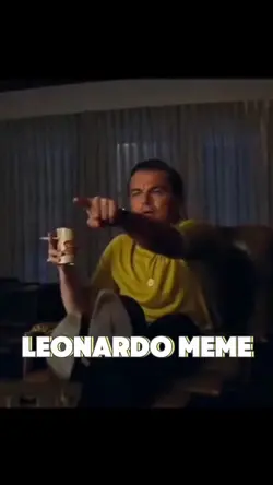 leonardo meme 