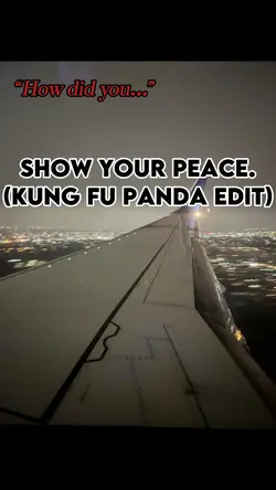 Show Your Peace. 