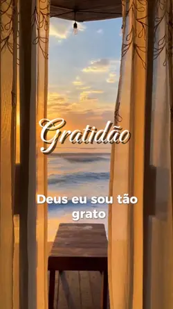 Gratidão Deus 