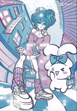 miku and cinna ＾ω＾