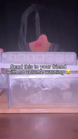 Ice loud asmr