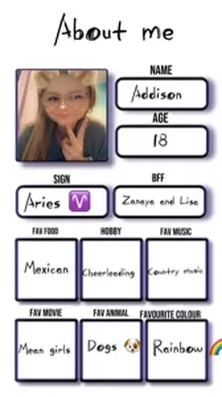 All about me 