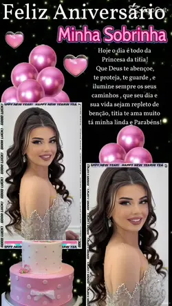 aniversário sobrinha