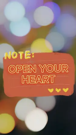 OPEN YOUR HEART 