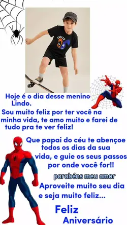 parabéns filho