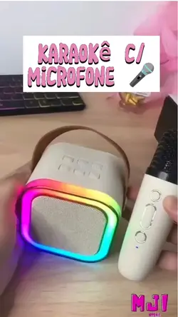 karaokê c Microfone 
