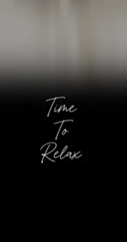 Time to relax