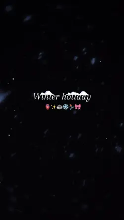 Winter ❄️✨
