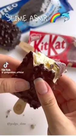 Food slime asmr