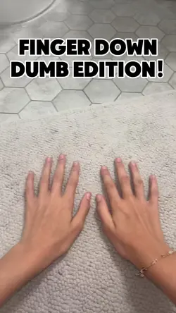 Finger down dumb