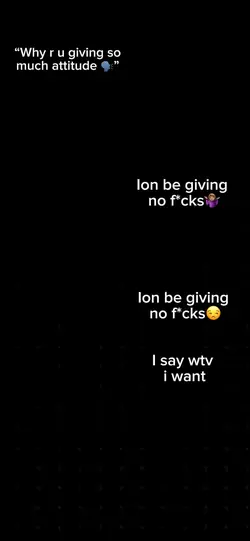 I do wtv i want🤷🏽‍♀️