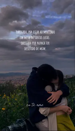 obrigada, amor 