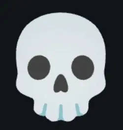 just a skull 