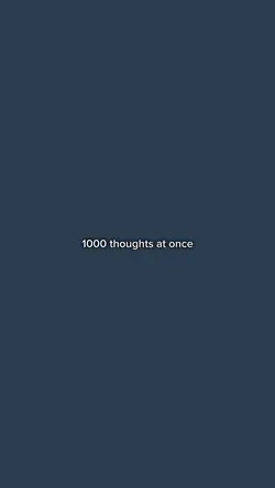 1000 thoughts