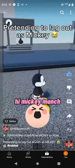 Mickey munch