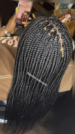 Extended box braids