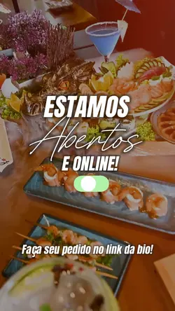 Estamos abertos 🏆