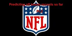 Predicting nfl teams