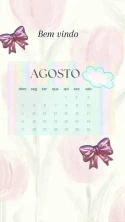 bem vindo agosto 