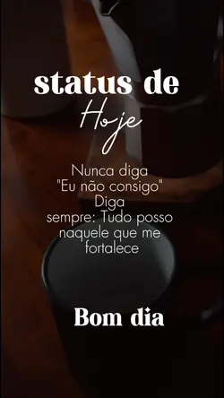 status de hoje 